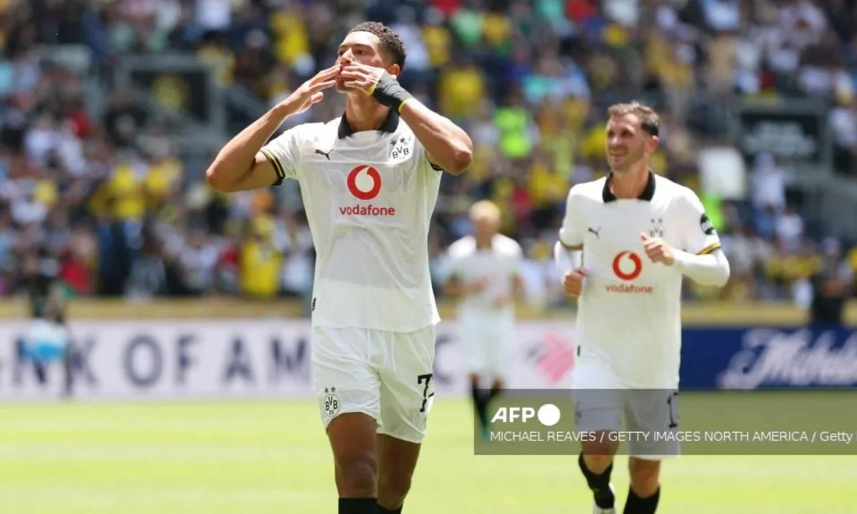 Con complicaciones, el Borussia Dortmund vence 4-3 al Mamelodi de Sudáfrica en el Mundial de Clubes.