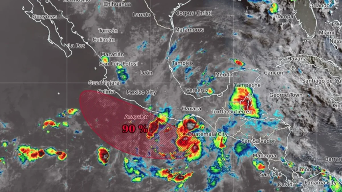 Conagua vigila posible formación de nueva tormenta tropical en Oaxaca