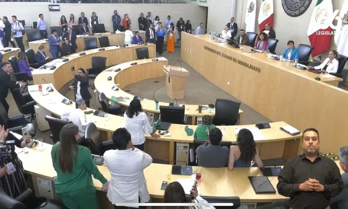 Congreso de Guanajuato rechaza la despenalizacion del aborto