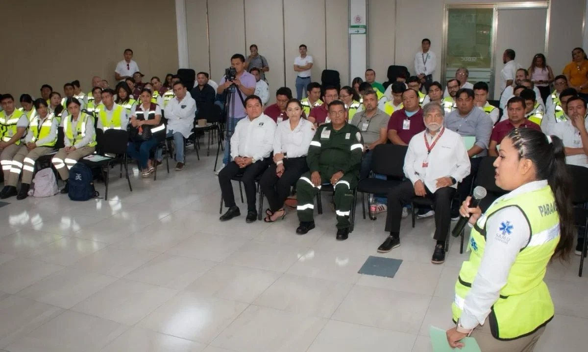 Conmemoran el Día Del Paramédico con capacitaciones
