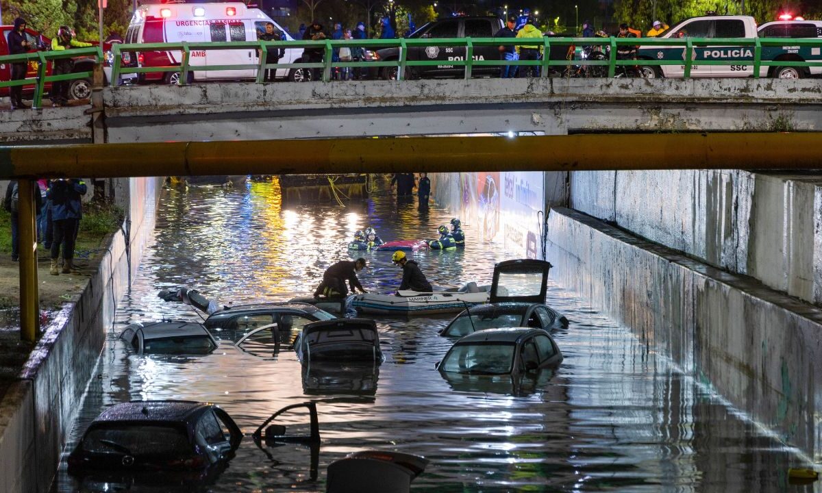 Continúa atención por afectaciones de fuertes lluvias en la CDMX