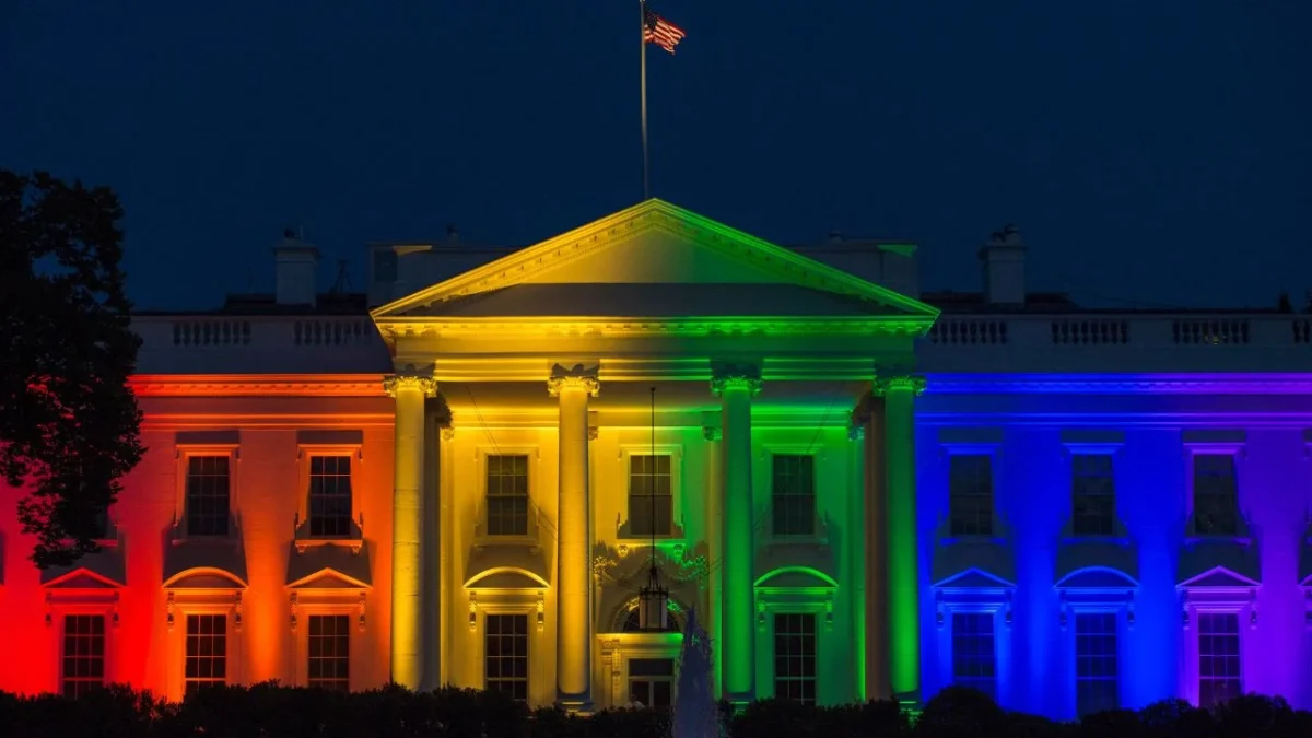Atrás quedó la Casa Blanca iluminada con arcoíris; bajo Trump, el Mes del Orgullo es ignorado a nivel federal.