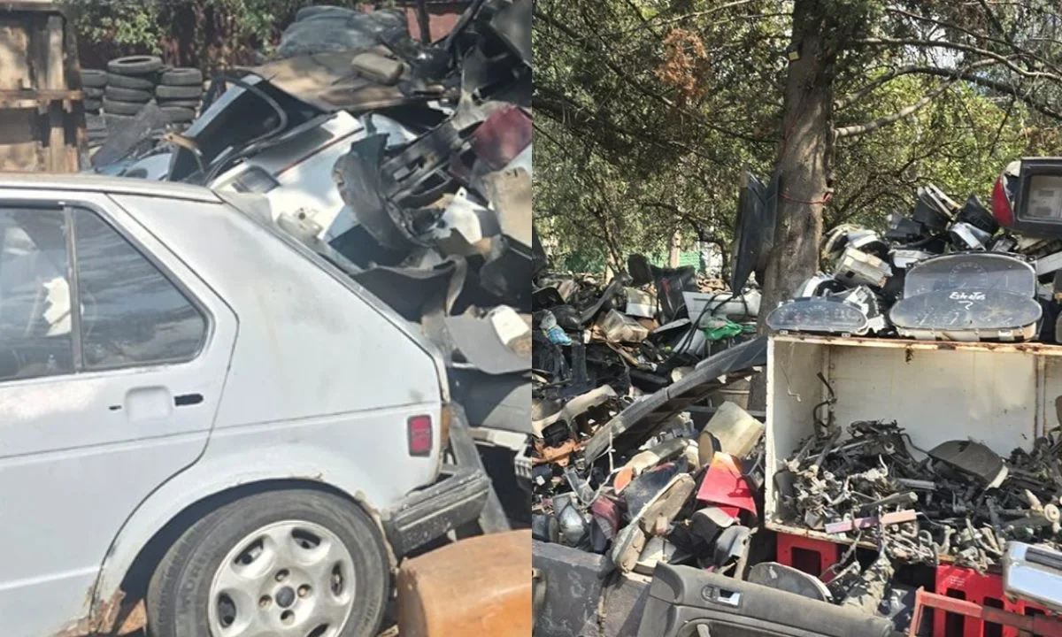 Elementos de la Secretaría de Seguridad Ciudadana (SSC) decomisaron dos toneladas de autopartes y un vehículo con reporte de robo durante una orden de cateo en la alcaldía Xochimilco.