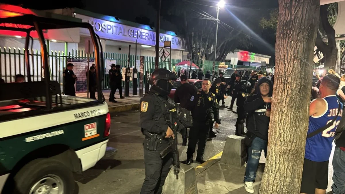 Se registra fuerte movilización en el Hospital Balbuena por intento de fuga de detenido.