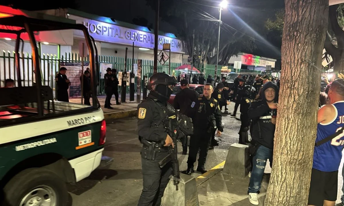 Se registra fuerte movilización en el Hospital Balbuena por intento de fuga de detenido.