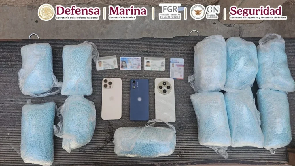 decomiso de drogas en Chihuahua