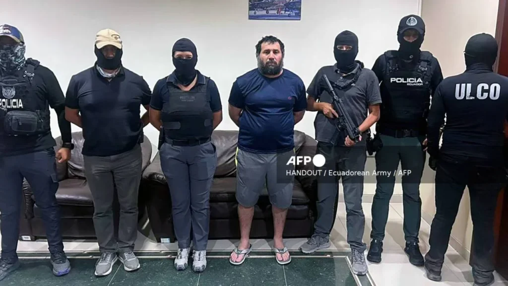 Ecuador recaptura al narcotraficante 