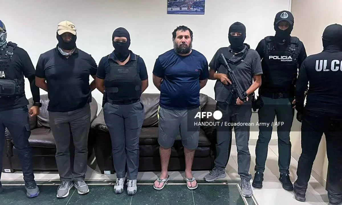Ecuador recapturó este miércoles al alias "Fito", máximo criminal y narcotraficante del país.