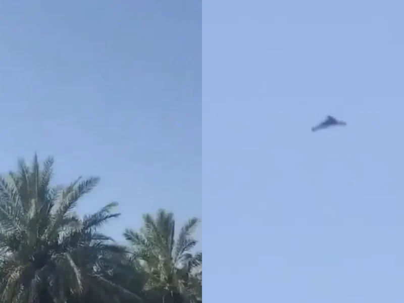 Ejército de Israel reporta que Irán lanzó drones contra su territorio