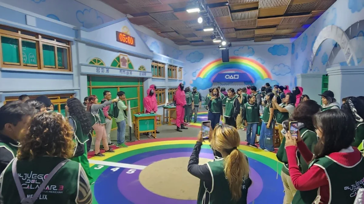 Previo al estreno del El Juego del Calamar, el público de la CDMX puede adentrarse en sus dinámicas en una experiencia sin igual