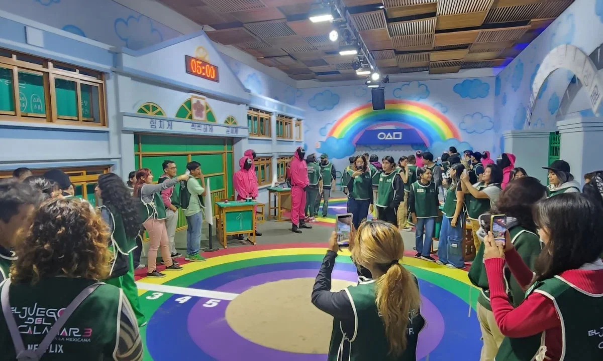 Previo al estreno del El Juego del Calamar, el público de la CDMX puede adentrarse en sus dinámicas en una experiencia sin igual