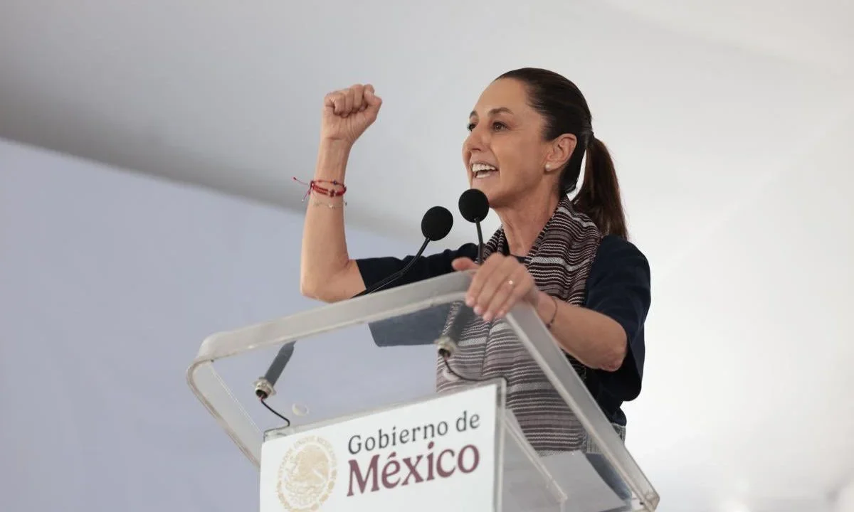 Claudia Sheinbaum aseguró que el pueblo fue sabio al elegir a Hugo Aguilar como presidente de la SCJN, quien, dijo, dará ejemplo al mundo.