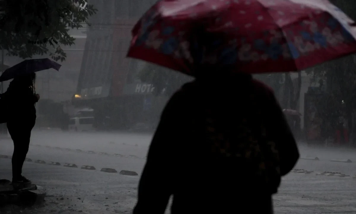 Alerta púrpura por fuertes lluvias en alcaldía Álvaro Obregón