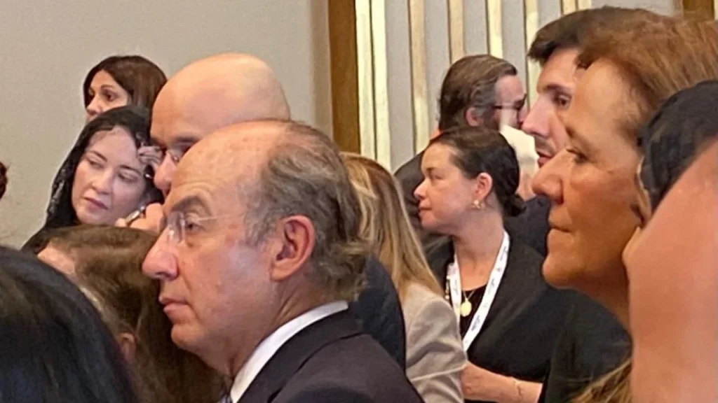 Foto de Calderón en Roma
