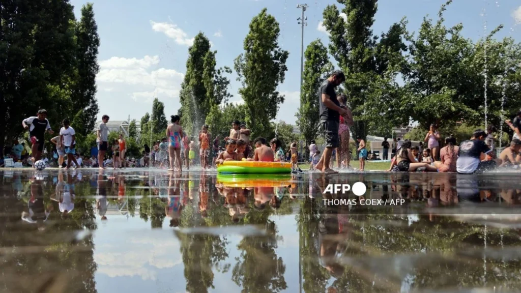 ola de calor en Europa