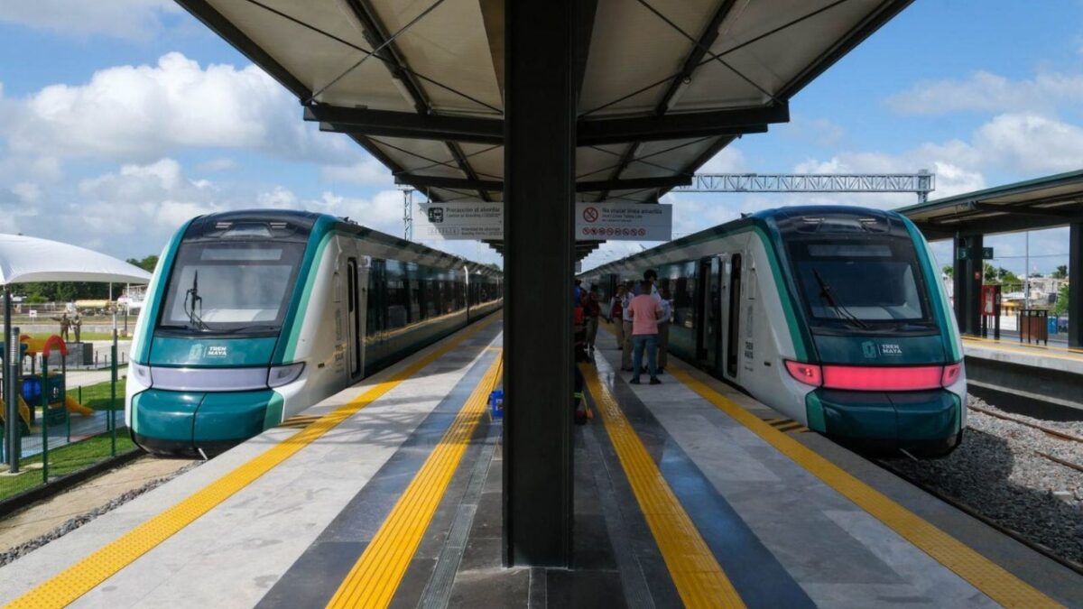 Defensa informó que el Grupo Aeroportuario, Ferroviario, de Servicios Auxiliares y Conexos Olmeca-Maya-Mexica (GAFSACOM) anunció su renovación de marca como Grupo Mundo Maya.