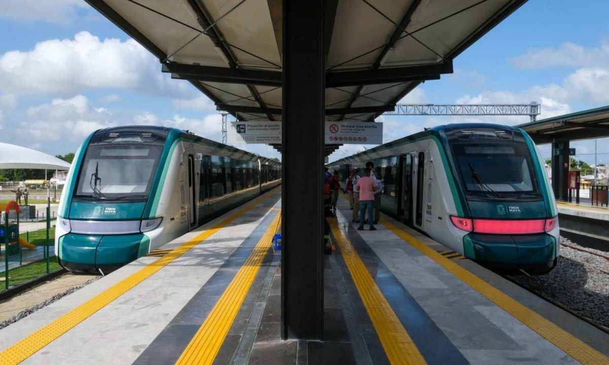 Defensa informó que el Grupo Aeroportuario, Ferroviario, de Servicios Auxiliares y Conexos Olmeca-Maya-Mexica (GAFSACOM) anunció su renovación de marca como Grupo Mundo Maya.