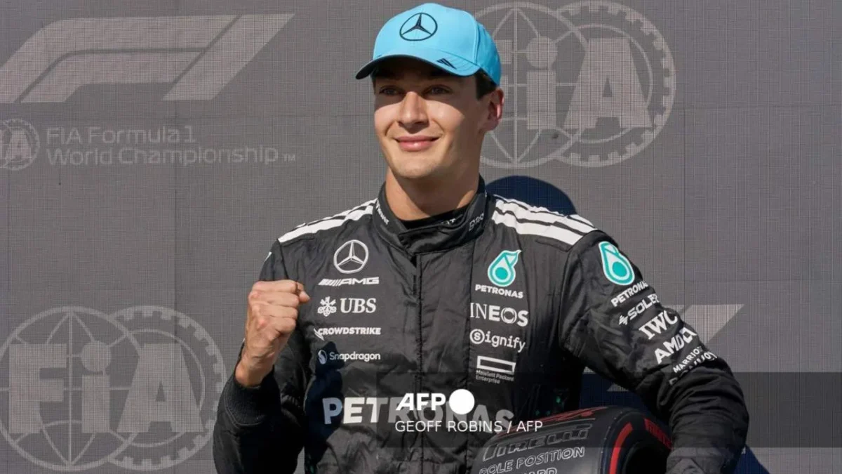 El británico George Russell le gana la 
