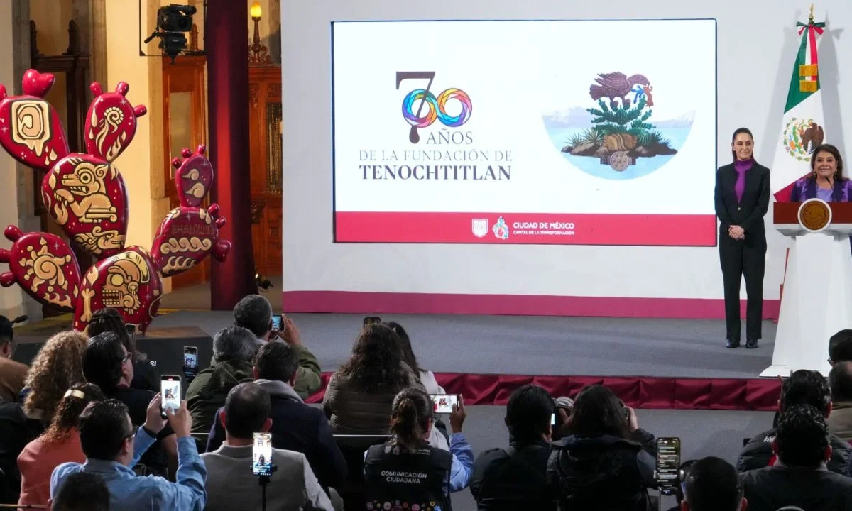 Gobierno celebrará 700 años de la Fundación de Tenochtitlán