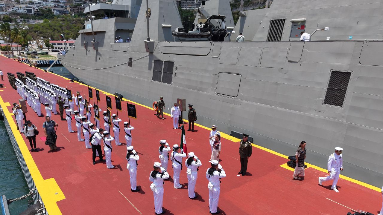 Claudia Sheinbaum presidió la ceremonia del Día de la Marina y resaltó que este 1 de junio es un día histórico para México.