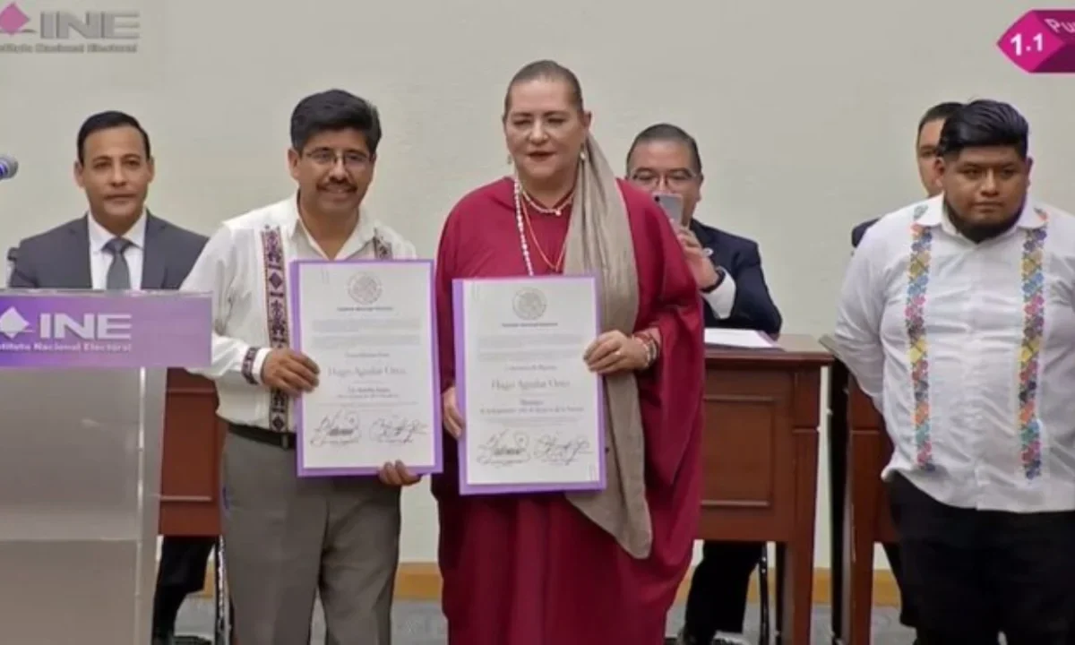 Hugo Aguilar recibió la constancia como ministro de la SCJN