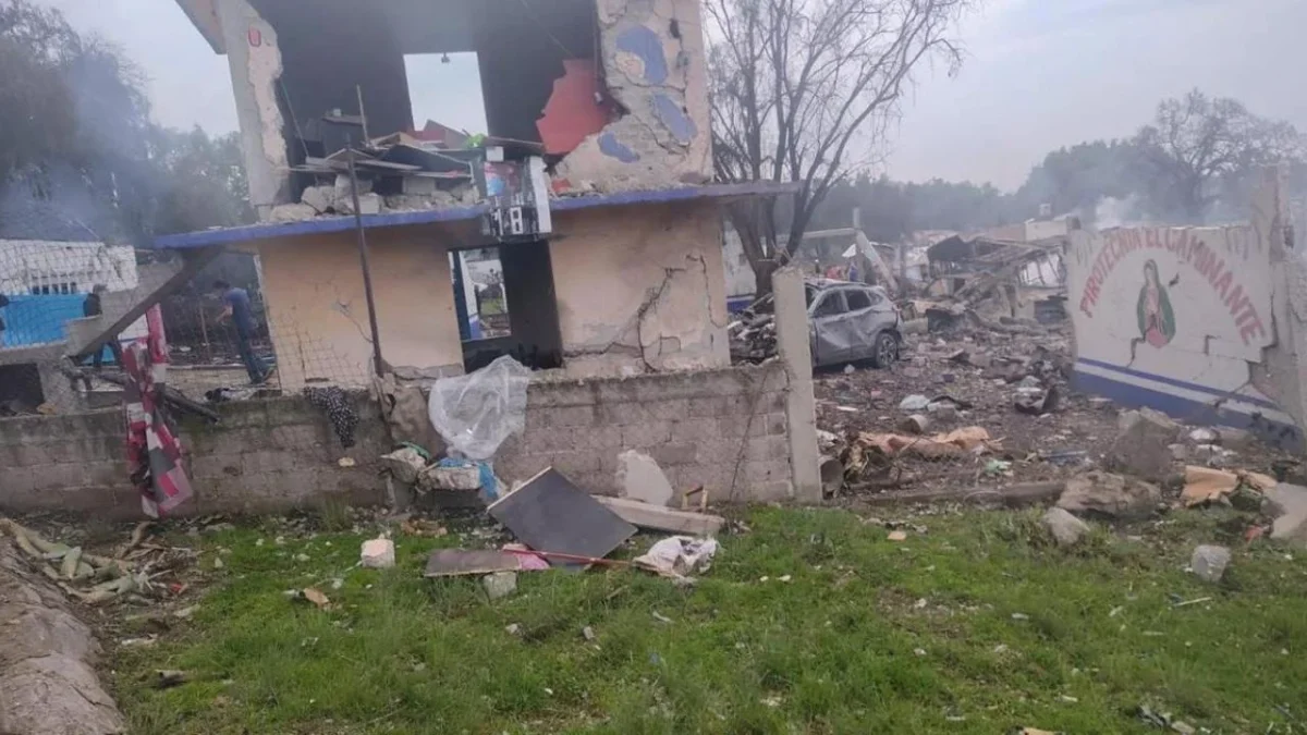 Tras la explosión en un polvorín de Tultepec, se identificó a la víctima.