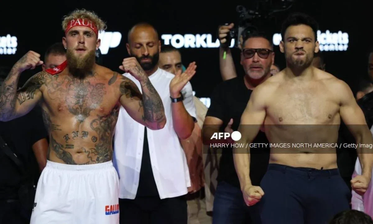 Este sábado se realizará la pelea de boxeo entre el youtuber Jake Paul y el mexicano Julio César Chávez Jr.