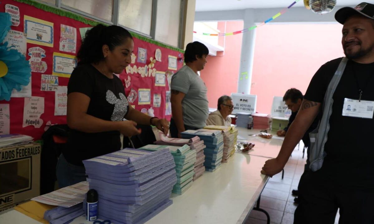Autoridades capitalinas mencionaron que se llevó una jornada pacífica y saldo blanco en elecciones del Poder Judicial.