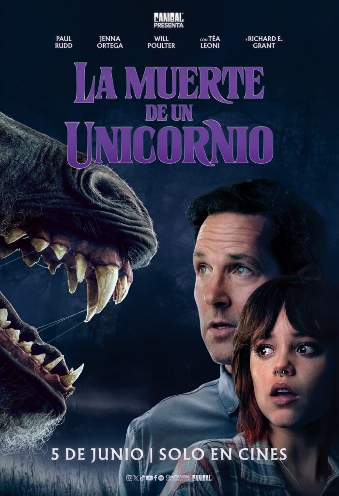 La muerte de un unicornio, Cine CANIBAL