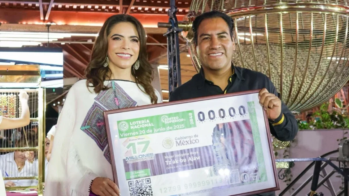 La Lotería Nacional conmemora a la mujer indígena maya con sorteo de 17 millones de pesos.