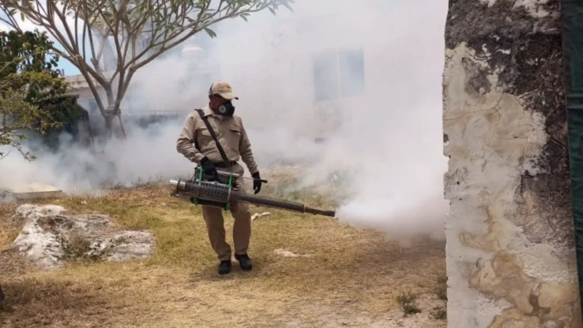 En la última semana, se nebulizaron 21 mil 114 hectáreas en 128 comunidades de Campeche.