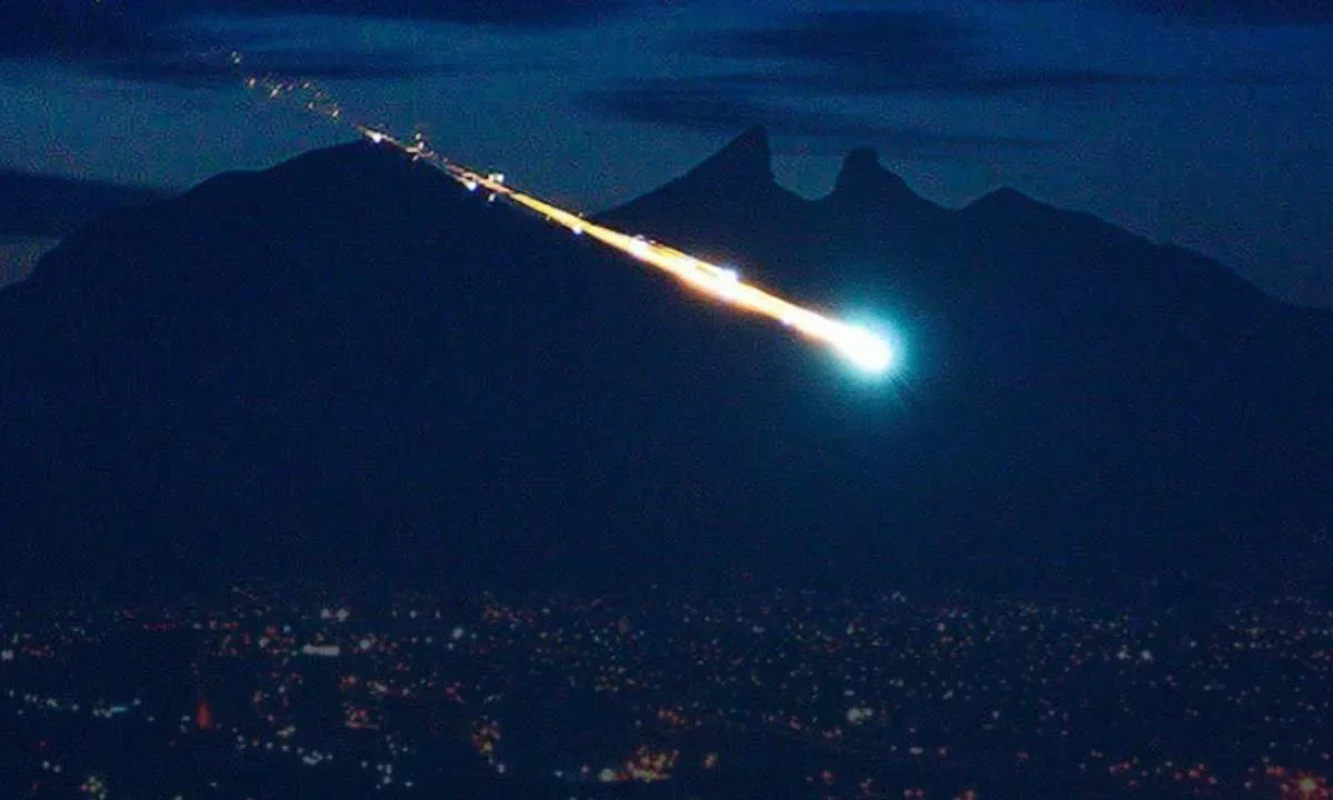 Meteorito cayó en Monterrey