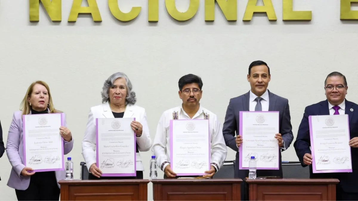 Las y los ministros electos de la SCJN realizaron la primera reunión de trabajo.