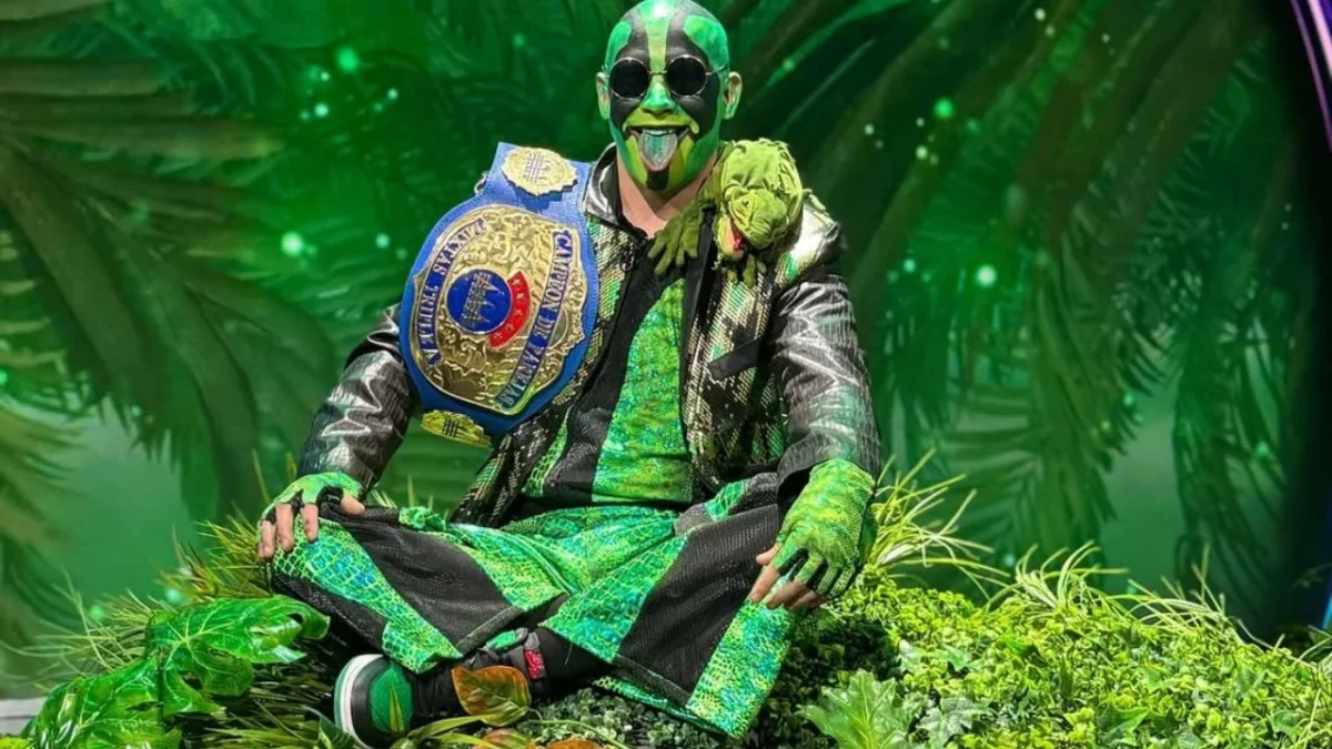 Él es Mr. Iguana, el luchador mexicano que ha conquistado a los fans de WWE.