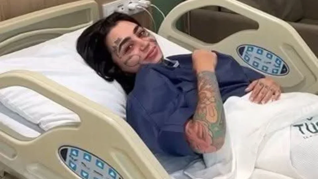 Ana Bárbara Buhr previo a su operación estética