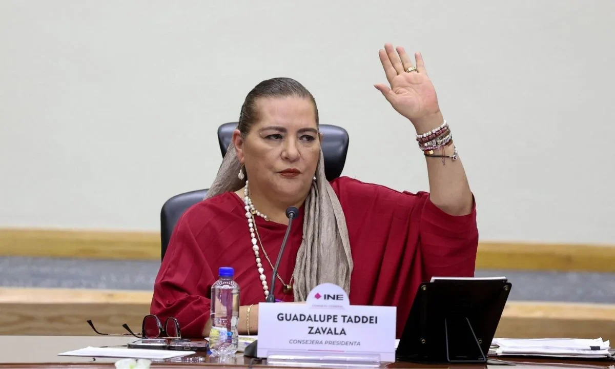 Guadalupe Taddei, presidenta del INE, se lanzó contra el grupo de consejeros que solicitaron no declarar la validez de la elección judicial.
