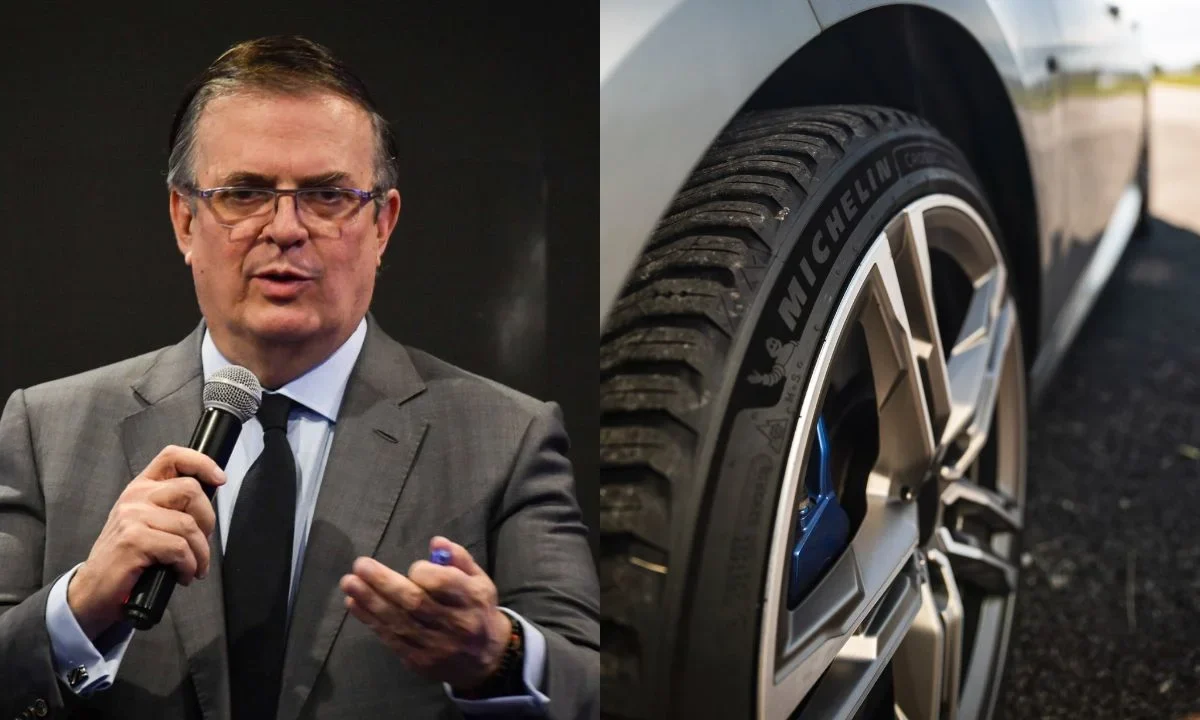 El secretario de Economía, Marcelo Ebrard, aclaró que la firma Michelin pasará su operación a su centro en Guanajuato.