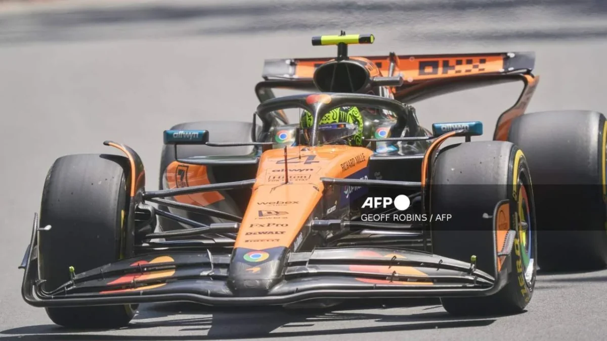 Lando Norris (McLaren) dominó este sábado la tercera y última sesión de entrenamientos libres del GP de Canadá.