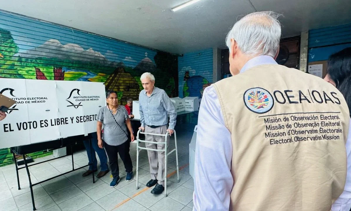La OEA emitió su primer informe sobre su observación de la elección judicial en México y no la recomendó para el resto del continente.