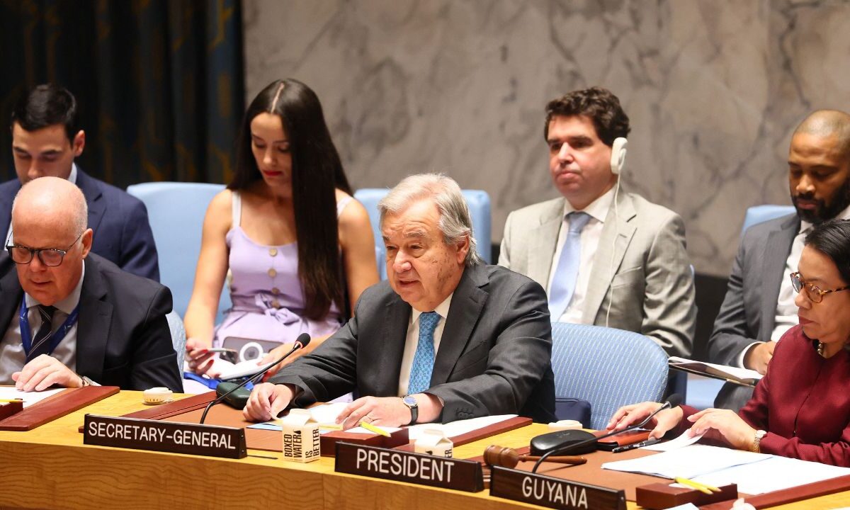El secretario general de las Naciones Unidas (ONU), Antonio Guterres, advirtió el domingo de "otro ciclo de destrucción" y represalias tras los ataques estadounidenses contra Irán, que marcaron un "giro peligroso" en la región.