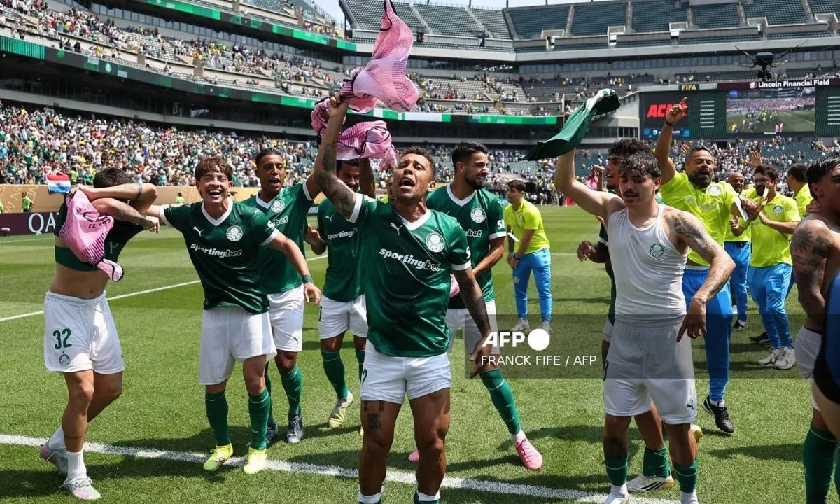 Palmeiras vence a Botafogo y avanza a cuartos de final del Mundial de Clubes