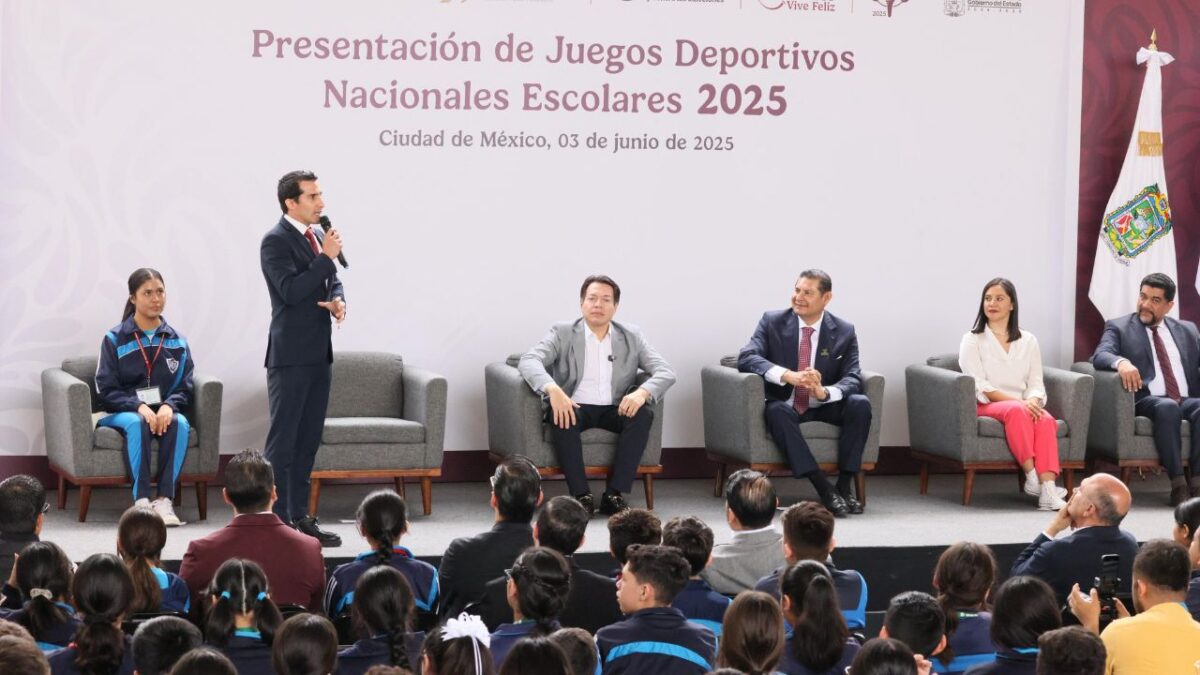 Participarán 21 mil estudiantes en Juegos Deportivos Nacionales Escolares 2025.