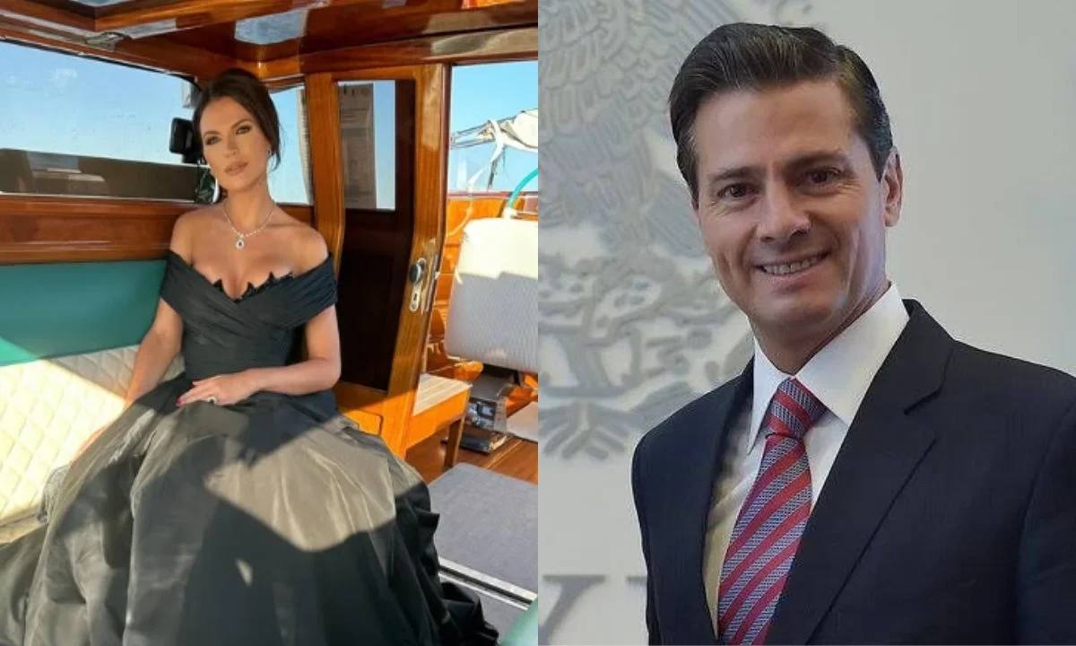 Enrique Peña Nieto y su novia Simona Sorakaite son captados en Madrid.