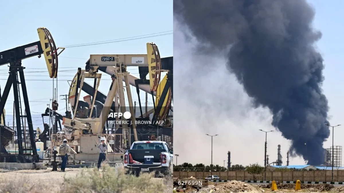 Los precios del petróleo bajaron al disiparse los temores de una propagación del conflicto entre Israel e Irán.