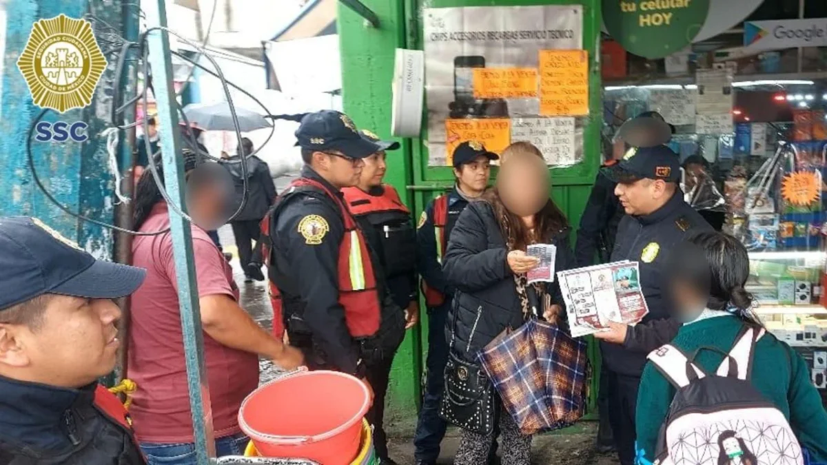 Elementos de la SSC implementaron el Modelo de Proximidad y recorren calles de alcaldías de la CDMX.