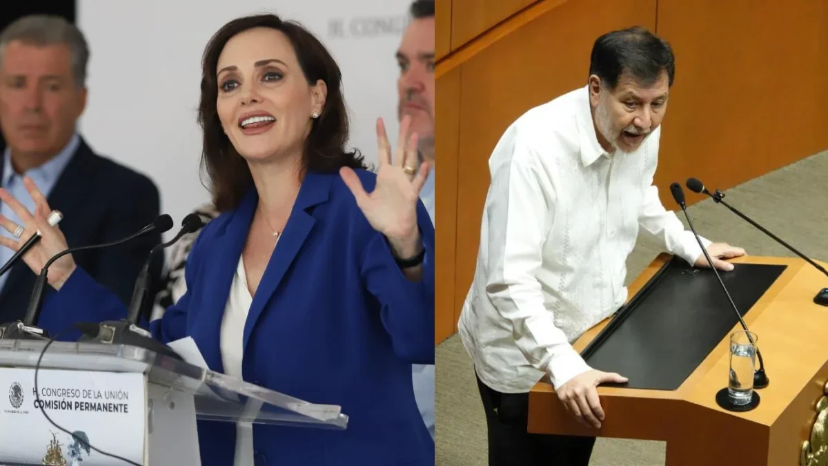 Para la senadora Lilly Téllez, Gerardo Fernández Noroña es un “perro sin bozal” y “borracho de cantina”.