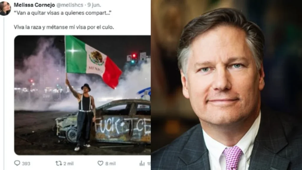 Por un post contra ICE, Landau ordena cancelar visa a morenista. Noticias en tiempo real