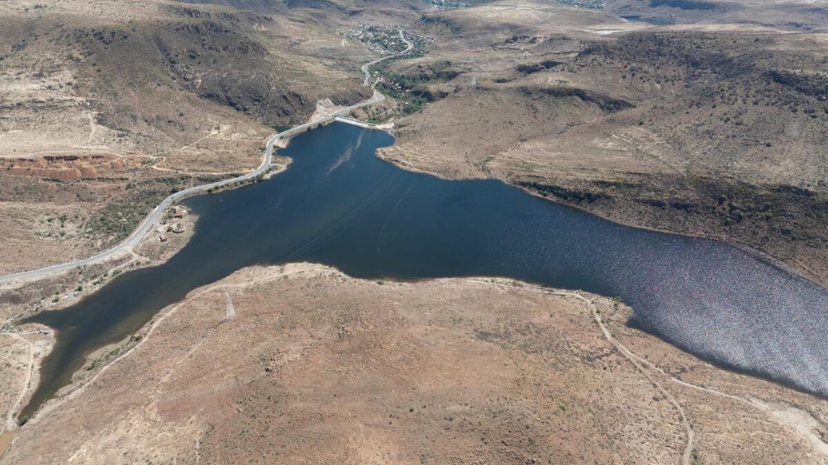 Presa del Peaje con buen nivel de captación tras lluvias en San Luis Potosí.