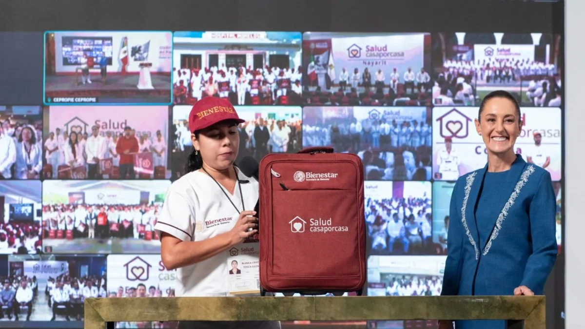 Presenta Sheinbaum oficialmente el programa Salud Casa por Casa