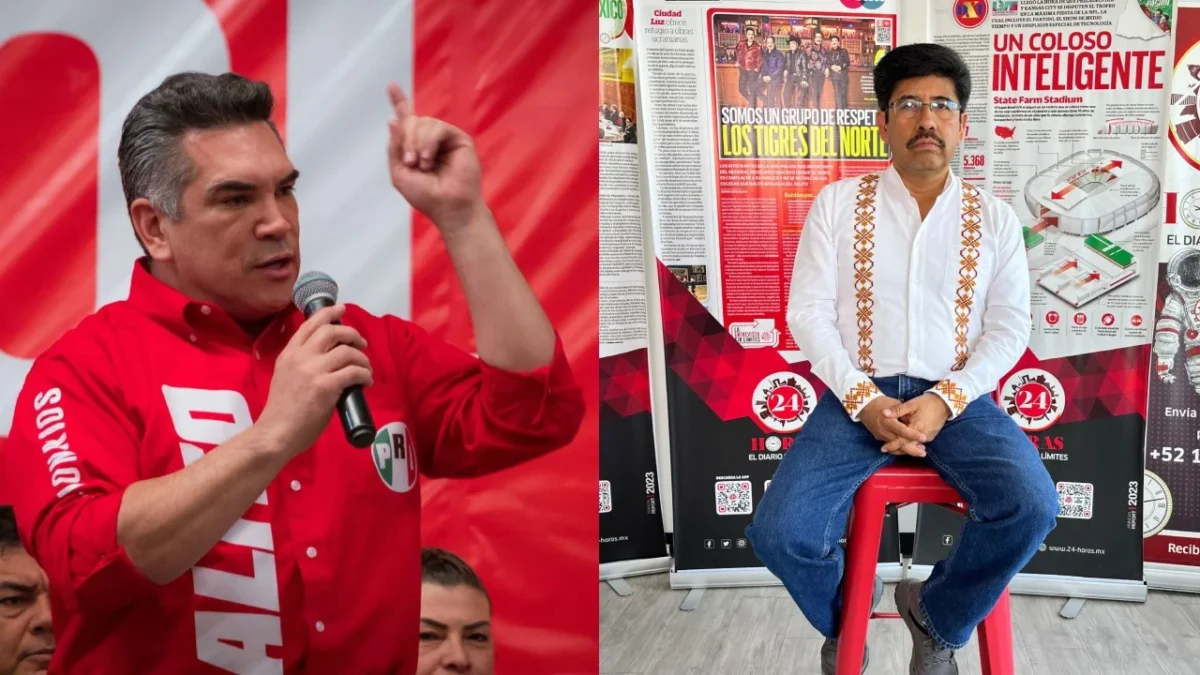El presidente nacional del PRI, Alejandro Moreno, señaló que el partido no reconoce a Hugo Aguilar, como presidente electo de la SCJN.